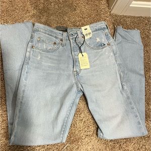 Levi’s 501 high rise skinny